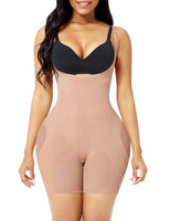 1 x RAW Customer Returns FeelinGirl Shapewear for Women Tummy Control Shaping Body with Adjustable Straps Bodyshape Body Shaper Faja Bodysuit High Waist Figure Shaping Underbust Beige XL XXL - RRP €26.98