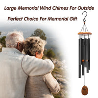 1 x RAW Customer Returns FANTECIA Wind Chimes for Outdoors, Sympathy Gift Wind Chimes for Christian, 81 cm Wind Chimes for Home Window Garden - RRP €25.7