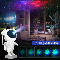 1 x RAW Customer Returns Nigecue Astronaut LED Starry Sky Projector with Remote Control, Star Projector Night Light Star Projector with Timer, LED Projector Lamp for Baby Children Bedroom Home Cinema Party House - RRP €29.99