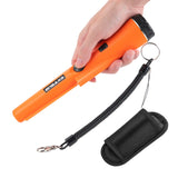 1 x RAW Customer Returns EXTSUD Portable Metal Detector, Metal Pointer Metal Detector Metal Pin Pointer IP66 Waterproof with Built-in LED Indicator Alarm Light 360 Scan Holster for Gold Coin Hunt, Relics, Jewelry - RRP €20.16