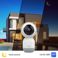 1 x RAW Customer Returns Konyks Camini indoor camera, WiFi, Full HD, Motorized 355 , Motion detection alert, Notifications, Night vision - RRP €38.44