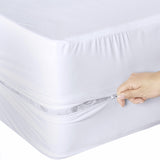 1 x RAW Customer Returns Utopia Bedding mattress cover 90 x 200 x 20 cm waterproof with zip, Oeko-TEX certified, mattress protector - RRP €19.15