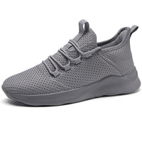 8 x Brand New AZSDXS Running Shoes Men Breathable Sports Shoes Sneakers Running Shoes Road Running Shoes Tennis Shoes Lightweight Jogging Shoes Leisure Training Shoes Gym Light Gray 40 - RRP €161.28