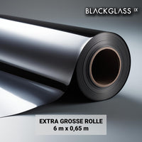 1 x RAW Customer Returns BLACKGLASS IX window film in professional quality for cars, vans other vehicles 15 VLT, 6m x 65cm, 2 layers, Dark Smoke Tint sun, glare and privacy protection film with installation instructions - RRP €35.52