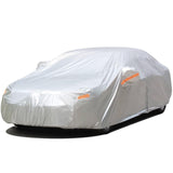 1 x RAW Customer Returns Waterproof car cover car cover for protection covering of car, vehicle car cover in one size - RRP €24.95