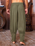 1 x Brand New YBENLOVER Men s Medieval Trousers Vintage Casual Pants with Pockets Renaissance Pirate Pants Cosplay Costume Shorts XL, Army Green  - RRP €30.23