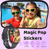 1 x RAW Customer Returns Smartwatch Kids, 4G GPS Watch Children Smartwatch with GPS with SIM WiFi Video Call SOS School Mode Camera Waterproof Games Voice Chat Mobile Phone Alarm Clock, Children s Watch Gifts for Girls Boys Student - RRP €99.99