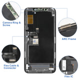 1 x RAW Customer Returns Replacement for iPhone 11 Pro Display Screen Repair Kit for iPhone 11 Pro Replacement Display Replacement for iPhone 11 Pro LCD Pre-Assembled Touch Screen Digitizer A2215 A2160 A2217 Incell, Black  - RRP €30.14