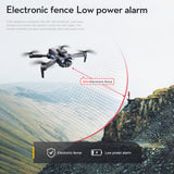 1 x RAW Customer Returns Goolsky LS-S1S Drone with Camera Daul 6K WIFI Professional Brushless Quadcopter with Obstacle Avoidance, Optical Flow Positioning, Gesture Photography, Maintien D Altitude Mode Headless 2 Batteries - RRP €57.07