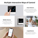 1 x RAW Customer Returns SONOFF NSPanel WLAN Smart Scene Display Wall Switch, WiFi Smart Light Switch, 2 Way Smart Home Central Panel for Temperature Display, Compatible with Alexa Google Home - RRP €65.32