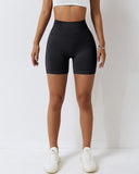 3 x Brand New Adorel Women s Leggings Seamless Short Scrunch Booty Sports Fitness Shorts Sports Trousers Black M - RRP €59.01