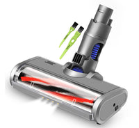 1 x RAW Customer Returns Italdos Electric Roller Brush Motorized Turbo Compatible with Dyson V6 DC58 DC59 DC61 DC62 Quick Release with Bristle Roller for Carpet Hard Floor Parquet Tile with LED Light - RRP €47.84