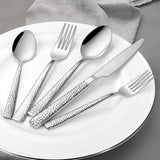 1 x RAW Customer Returns 60-piece cutlery set for 12 people, Wildone stainless steel cutlery set including knife, fork, spoon, dishwasher safe and rustproof, silver - RRP €40.33