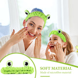 35 x Brand New WLLHYF Cute Frog Eye Headband Spa Makeup Head Band Soft Elastic Makeup Wash Face Head Wrap Funny Hair Band for Girls Women Yoga Skin Care - RRP €226.8