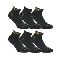 1 x RAW Customer Returns CAT Caterpillar Men s Universal Short Socks 43-46, 6 Pairs Grey  - RRP €21.54