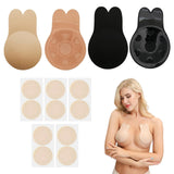 2 x Brand New Adhesive Bra Push Up Self-Adhesive Strapless 2 Pairs Bra Backless Invisible Bra Nipple Cover Bra Nipple Pads Silicone Adhesive Bra Push Up Self-Adhesive for Backless Dress 5 Pairs Breast Stickers - RRP €12.48