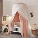 1 x RAW Customer Returns Anmas Power Bed Canopy for Girls Double Layer Dome Mosquito Net Princess Canopy for Girls Bedroom Decoration Reading Nook - RRP €55.46