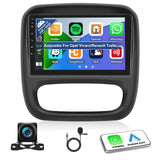 1 x RAW Customer Returns 2 Din Android 13 Car Radio for Opel Vivaro B Renault Traffico Fiat Talento Nissan NV300 with Carplay Android Auto, 9 Touch Screen Radio Receiver with BT WiFi GPS FM RDS Hi-FI SWC Camera - RRP €188.09