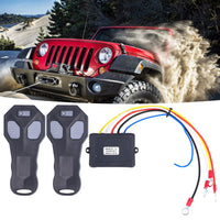 1 x RAW Customer Returns 2Pcs Wireless Winch Remote Control, 12V Electric Replacement Wireless Winch Remote Controller Kit for Truck Jeep ATV Universal - RRP €19.36