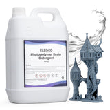 1 x RAW Customer Returns ELEGOO 3D Printer Resin Cleaner, 5kg Photopolymer Hand-Washable Resin Cleaner, Low Odor and Non-Toxic, Non-Flammable, 3D Resin Cleaning Agent, Compatible with 3D Printer Resin and UV Resin - RRP €35.99