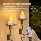 1 x RAW Customer Returns Yme Rechargeable LED tea lights with remote control and timer, pack of 12 flickering LED candles with timer function and USB C charging cables for living room, room, Halloween, Christmas, party decoration - RRP €37.98