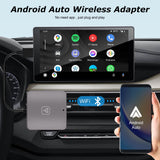 1 x RAW Customer Returns Android Auto Wireless Adapter - Android Auto Wireless for Factory Wired Android Auto Cars - Plug Play and Easy to Use, Wired to Wireless Conversion - RRP €45.24