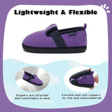 1 x Brand New Mishansha Children s Slippers Boys Girls Felt Slippers Warm Lightweight Winter Children s Slippers Soft Breathable Washable Felt Slippers for Kindergarten Mauve Purple 22 EU - RRP €18.4