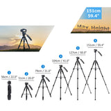 1 x RAW Customer Returns JJC Camera Video Remote Control Tripod for Sony FDR AX53 AX43 AX100 AX700 HDR CX440 CX455 CX675 CX900 ZV-1 A7 IV III II A7S A7R A6600 A6500 A6400 A6300 A6100 A6000 RX10 IV, replaces Sony VCT-VPR1 - RRP €90.74