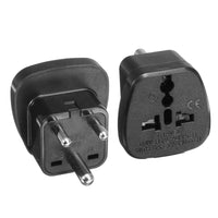 1 x Brand New Tutoy 2pcs Travel Plug Adapter Type H Ground Travel Plug Adapter For Israel Palestine - RRP €10.66