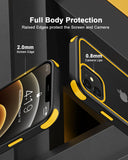 1 x RAW Customer Returns MobNano Case for iPhone 12, Case for iPhone 12 Pro, Transparent Silicone PC TPU Bumper Anti-Shock Case for iPhone 12 12 Pro - Black Gold - RRP €14.99