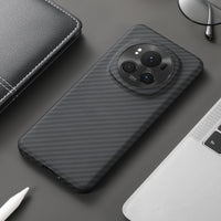 1 x RAW Customer Returns Ultra thin and light carbon fiber aramid shell for Honor Magic 6 pro cover for Magic 6 Pro  - RRP €39.99