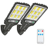 1 x RAW Customer Returns Pack of 2 super bright solar lamps for outdoor use, 120 lighting angle solar lamps for outdoor use with 3 modes, 108COB LED outdoor lamp with motion sensor IP65 waterproof for garden and patio - RRP €25.2