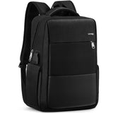 1 x RAW Customer Returns HOMIEE 15.6 Inch Unisex Waterproof Laptop Backpack, Men s Backpack, Laptop Backpacks, Work Backpack, with USB Port, for Studies -Black - RRP €29.23