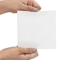 1 x RAW Customer Returns Belle Vous Pack of 24 Blank Painting Canvases 15 x 15 cm Pre-Stretched Canvas Panel Set Suitable for Acrylic and Oil Painting White Canvas for Sketches and Drawings - RRP €21.17