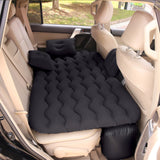 1 x RAW Customer Returns Sinbide Car Mattress, SUV Car Air Mattress with Pump, Inflatable Camping Bed Combo for Car Back Seat, Split Flocked Surface Air Bed for Travel Camping Outdoor Gray  - RRP €35.28