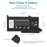 1 x RAW Customer Returns ASUNCELL 42WH DJ1J0 PGFX4 Laptop Battery for Dell Latitude 7280 7290 7380 7390 7480 7490 Lithium-ion Battery 451-BBZL PGFX4 ONFOH DJ1JO Battery 6 Cells - RRP €39.99