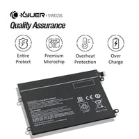 1 x RAW Customer Returns KYUER SW02XL Laptop Akku f r HP Notebook X2 210 G2 Pavilion X2 10-p 10-p0xx 10-p000 10-p002ns 10-p003ng 10-p003nf 10-p004nf 10-p007nf p009nl p020nl HSTNN-IB7N HSTNN-LB7N TPN-Q180 HSTNN-IB7N 32.5Wh - RRP €41.44