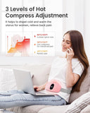 1 x RAW Customer Returns iDOO Period Heat Belt, Heating Pad Wireless, Electric Heat Belt with 3 Temperature Modes and Massage Modes, Abdomen Heat Belt with Auto-OFF, Women s Gifts for Mom, Girlfriend, Mother s Day, Pink - RRP €25.99