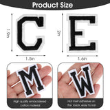 2 x Brand New Thinp 52 Pcs Alphabet Patches Iron-on Alphabet Letters A to Z, Embroidered Iron-on Patches for Repair - RRP €33.6