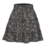 1 x Brand New Vcindai Women s Summer Short Skirts Boho Skirt Mini Skirt Flowers Summer Skirt, XL - RRP €18.11