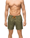 1 x RAW Customer Returns DANISH ENDURANCE Men s Quick-Drying Swimsuit, Swimsuit, Beach, Pool, Surf and Sports, Olive Green, XL - RRP €25.95