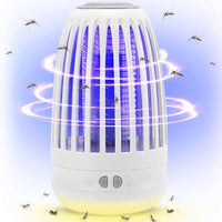 1 x RAW Customer Returns Mosquito Killer Lamp, Electric Insect Killer with Night Light 2 in 1, Powerful Pest Control Traps for Indoor and Outdoor - RRP €30.99