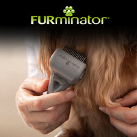 1 x RAW Customer Returns FURminator Dematting Tool Comb, Removes Hair Tangles from Dogs and Cats Safely and Effectively - RRP €22.94