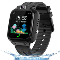 1 x RAW Customer Returns Kesasohe GPS Smart Watch with Two-Way Call SOS Camera Alarm Clock Game Waterproof IP68 Touch Screen, Phone Watch Birthday Gifts for Children - RRP €39.66