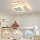 1 x RAW Customer Returns YUEEU Ceiling Light for Children s Room Cloud Chandelier for Children s Room Dimmable Led Ceiling Light, 42CM Remote Control 3000-6000K, Ceiling Lamps for Girls Bedroom 32W - RRP €64.99