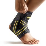 1 x RAW Customer Returns AGPTEK Ankle Brace with Detachable Plates, Adjustable Sports Ankle Brace for Sprain, Achilles Tendonitis, Left or Right, Men and Women - RRP €25.99