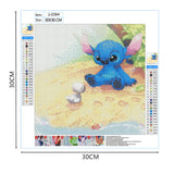 1 x Brand New YOUYIDUN 5D DIY Diamond Art Painting Kits, Diamond Art Painting Pictures Kits, Canvas Cross Stitch Embroidery By Numbers Painting Accessories for Gifts, Adults, Wall, Home Decor - Blue Koala - RRP €20.4