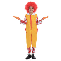 1 x RAW Customer Returns AudMsier 4PCS Clown Costume Children Yellow Costume, Clown Parent-Child Costume, Halloween Carnival Cosplay Christmas Costume Size100CM - RRP €29.99