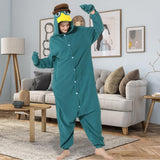 1 x RAW Customer Returns Antsparty Onesie Animal Costume for Women Men, Relax Onesie Jumpsuit Cartoon Sleepsuit Pajamas, Carnival Pajamas Adults - RRP €26.21