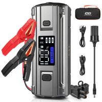 1 x RAW Customer Returns Cxy Jump Starter Power Bank 2000A, PD 60W In Out Fast Charging 12V Power Bank Jump Starter for 8.5L Petrol and 6.0L Diesel Engine, Portable Car Jump Starter Power Bank with LED Display Jump Starter - RRP €59.06